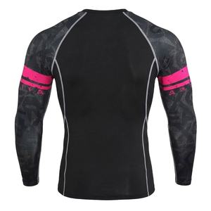 เสื้อกีฬาแขนยาวรัดรูปสำหรับผู้ชายประสิทธิภาพสูง เสื้อฝึกซ้อม - Product Image 3