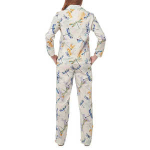 Ensemble de pyjama pour femmes, pantalon de pyjama, ensemble de chemises imprimées printemps automne, vêtements de détente confortables, vêtements de maison, vêtements de nuit pour femmes - Product Image 2