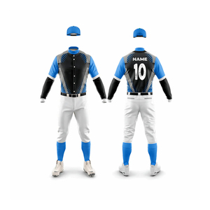 New Customized <b>Baseball</b> Uniform <b>Sets</b> for Adults Plus Size Breathable 100% Polyester Custom Logo High Quality Quick Dry Low MOQ - Product Image 1