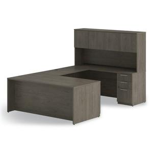 Alera AE1NNN-BR2448 Escritorio Bridge Return Serie Seville 48in X 24in X 29in Nogal - Product Image 6