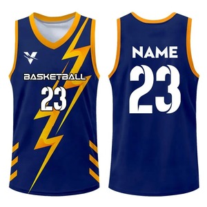 Alta calidad logotipo personalizado Retro baloncesto uniforme Malla tela verano transpirable secado rápido sublimación baloncesto Jersey - Product Image 1