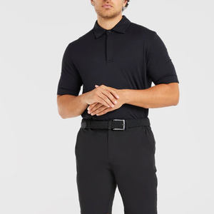 Polo personnalisé pour hommes en gros OEM Logo Broderie Polo à manches courtes décontracté en coton pour marque et promotion - Product Image 4