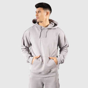 Sudaderas con capucha personalizadas de mejor diseño de alta calidad para hombre, nueva moda básica personalizada, sudaderas con capucha cómodas en blanco mezcladas de algodón para hombre - Product Image 4