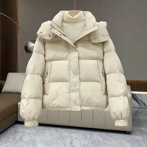 Autumn Winter New <b>Women's</b> Cloud Puff Cotton Jacket Hooded Padded <b>Parkas</b> Jackets Warm Thick Coats Female Outerwear Streetwear - Product Image 4