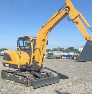 Meilleur!! Excavatrice jaune d'occasion efficace de 3000 kg avec chenilles en caoutchouc et cabine haute visibilité pour des travaux de terrassement urbain précis - Product Image 4