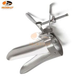 Spéculum vaginal réutilisable en acier inoxydable, équipement vétérinaire jetable, vente chaude, OEM/ODM, lot de 3 pièces - Product Image 5