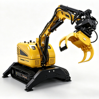 Robot de Demolición Inalámbrico de Alta Resistencia con Caja de Cambios y Motor, Accesorios Totalmente Hidráulicos para la Eliminación de Escombros de Casas Antiguas