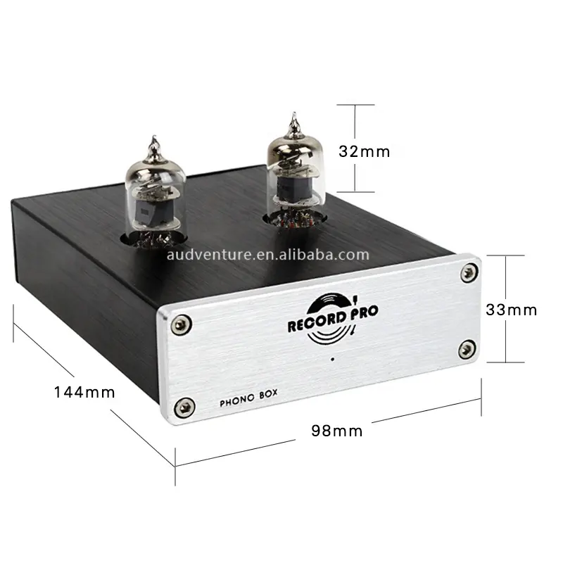 Vacumn Tube Mini Phono MM platine HiFi Tube préampli