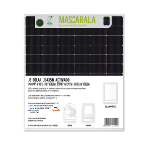 Panneau solaire monocristallin bifacial JS Solar JS435M 460W type N certifié TUV - Product Image 2