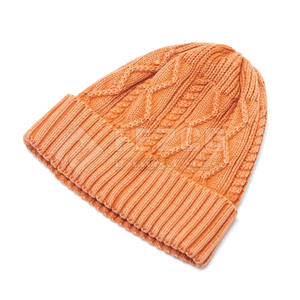 Bonnet de haute qualité accessoires d'hiver Style classique couvre-chef doux tricot Jacquard Beanie chapeau - Product Image 2