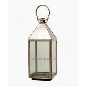 Traditional Clear <b>Glass</b> & Iron Gold Candle <b>Lantern</b> for Festival & Wedding Decoration Tableware Hanging <b>Lanterns</b> - Product Image 5
