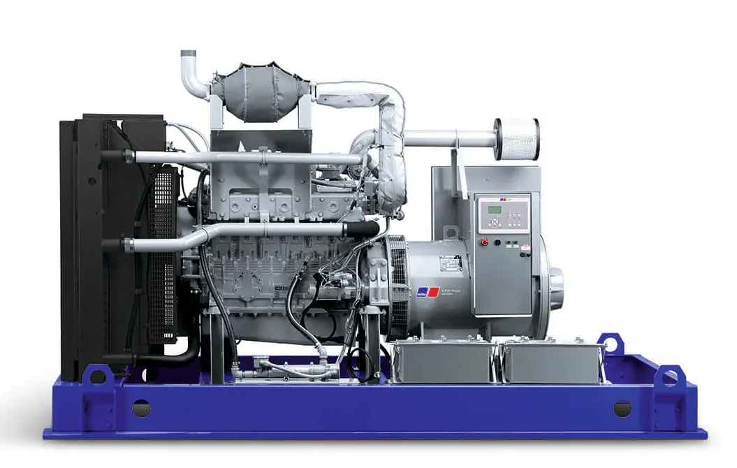 Châu Âu gốc MTU liên tục điện 1000kw mở natrual Máy phát điện khí 8v4000 GS động cơ với CHP hệ thống