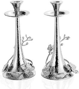 Meilleure vente support de bougie en métal en Aluminium décoration de mariage centre de table ensemble de bougeoirs bon marché - Product Image 5