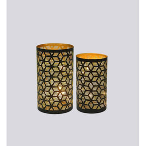 Porte-bougie rotatif de luxe en métal au design élégant, parfait pour les cadeaux de Noël et la décoration intérieure. - Product Image 6