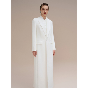 Gran oferta de abrigo largo para mujer, abrigo largo de berilo, cuello de solapa con muescas, tela de alta calidad, embalaje personalizado, ropa de mujer - Product Image 3