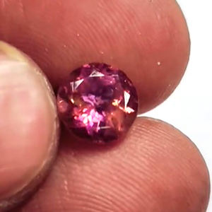 3 Piezas de Turmalina Rosa Verde Natural de 8mm, Corte Redondo, Corazón y Rectángulo, 7.55 Quilates, Piedras Preciosas Sueltas, Iroc Sales - Product Image 6