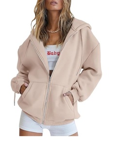 Sudadera con Capucha Onstyle Streetwear, Sudadera con Capucha Cortavientos de Forro Polar, Personalizable, Lisa, Lavada al Ácido, con Cierre de Tres Capas para Hombre - Product Image 6