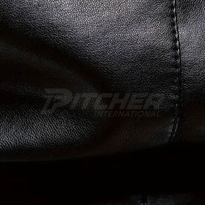 Chaqueta de cuero genuino para hombre de otoño e invierno: logotipo y diseño frontal personalizables ecológicos de alta calidad - Product Image 4