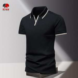 Camisetas Polo Personalizadas Ryan Pro Gear para Hombre con Logotipo Personalizado, Tela Transpirable, Diseño OEM - Product Image 4