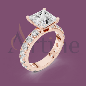 Anillo Mariposa Cristal 14K Tamaño Ajustable - Product Image 1