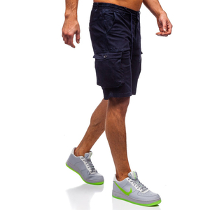 Shorts de course pour hommes avec tissu respirant à séchage rapide et options de logo personnalisé, parfaits pour les séances d'entraînement en salle de sport, les sports et les tenues d'équipe - Product Image 2