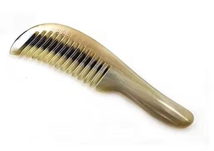 หวีเขาควายขัดเงาแข็งแรงทนทานและป้องกันไฟฟ้าสถิตย์ - Product Image 2