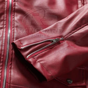 Chaquetas de Cuero de la Mejor Calidad para Hombre, Chaqueta con Cierre y Cuello Alto en Todos los Colores y Tallas, Chaquetas de Cuero para Hombre - Product Image 6