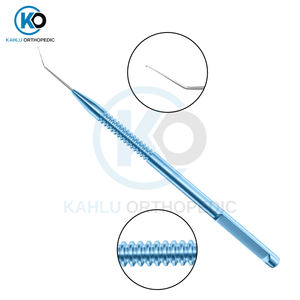 Lester IOL manipulateur pointe à Angle longueur 9mm poignée ronde, longueur totale 118mm Instruments ophtalmiques - Product Image 6