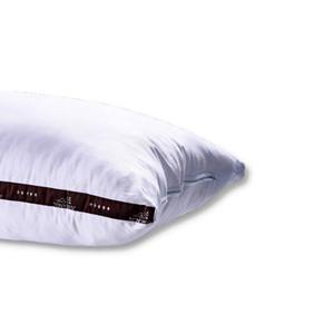 Fournitures d'hôtel Oreiller cervical en coton compressible OEM ODM Vietnam Usine Nouveau design Tissu à rayures Vente en gros directe en vrac - Product Image 4