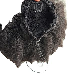 Kinky Curly Prix de gros Fournisseur de cheveux ondulés profonds en vrac Cheveux vierges bouclés profonds humains non traités - Product Image 3