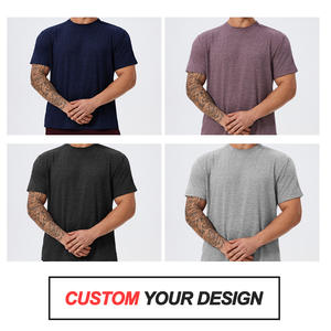 Customized Print Men's Plain Blank Sublimation <b>100</b>% <b>Polyester</b> Tshirt Sport Gym Run Quick Fit Breathable Men T <b>Shirt</b> - Product Image 2