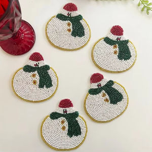 Ensembles de sous-verres en bois de noyer de haute qualité Sous-verres en noyer-Tapis et tampons de qualité supérieure - Product Image 1