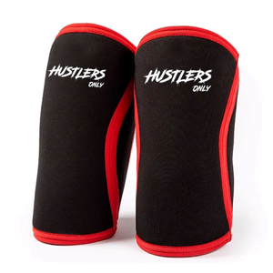 Genouillères de compression en polyester pour hommes, séchage rapide, soutien pour l'haltérophilie, les squats, la musculation, l'entraînement en salle de sport et la remise en forme - Product Image 6