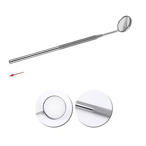 Espejo Bucal Mini de Acero Inoxidable para Inspección Dental, Herramientas de Limpieza Dental con Mango, Instrumento Dental con Certificación CE, Narham Enterprises - Product Image 4