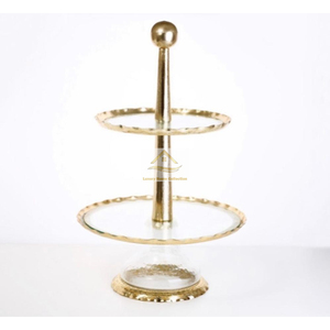 Aluminum Cast Handmade Designer <b>Twig</b> Leg Beautiful New Art Collection Designer Pattern Cake Stand <b>for</b> Events & Parties - Product Image 3