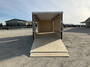 2026 ATC ROM 450 8.5x24 Enclosed Car Hauler <b>Trailer</b> 9990 GVWR All Aluminum Cargo <b>Trailer</b> Premium Escape Door 84" Interior Height - Product Image 4