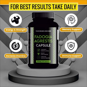 Fadogia Agrestis 500 mg Capsules 60 Comptes Extrait De Plantes Naturelles Certifié GMP - Product Image 2