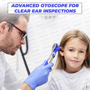 เครื่องตรวจหูขนาดเล็กแบบพกพาพร้อมกล้องส่องตรวจหูแบบแสงเครื่องมือดูแลหูสำหรับพยาบาลโดยการขยายหลอดเลือด - Product Image 5