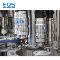 Máquina Automática Pequeña para Llenado de Botellas PET de Agua Pura, Línea de Embotellado Inteligente para Pequeñas Empresas, 2000BPH