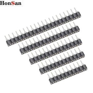 סיכות עגולות <span class=keywords><strong>2</strong></span>.54 מ "מ רווח 1 x 40p <span class=keywords><strong>2</strong></span> x 40p <span class=keywords><strong>2</strong></span> x 40p יחיד שורה עגול חור שקע נקבה - Product Image 6