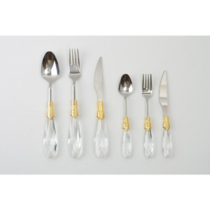 Fabricant de couverts de qualité supérieure en Inde Ensemble de couverts en métal réutilisables en acier inoxydable pour le dîner au restaurant - Product Image 4