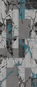 Modern <b>Fur</b> Turkish Carpet High Quality Jacquard Woven Machine Made Stain Resistant Medium Pile Reversible Abstract Pattern - Product Image 3