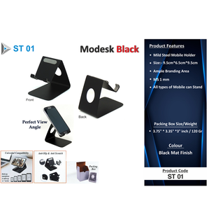 Soporte móvil de metal doble plegable blanco compatible con todos los iPhones Smartphones Soporte de teléfono duradero para uso al aire libre Cama de escritorio para el hogar - Product Image 2