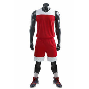 Maillots de basket-ball personnalisés athlétiques blancs réversibles en maille pour hommes uniformes d'équipe en vrac grande taille imprimés Technics ensembles pour hommes - Product Image 1