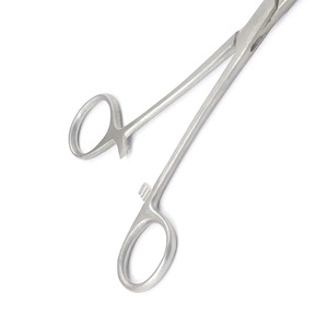 Pinzas Kocher de Mandíbula Recta, Instrumento Quirúrgico de Bloqueo de Acero Inoxidable para Uso Médico Clínico y Quirúrgico en Hospitales - Product Image 6