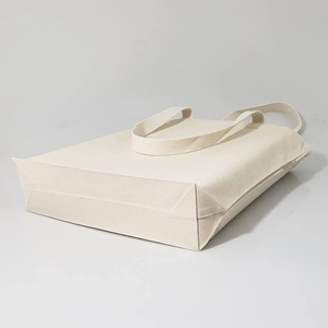 Sac fourre-tout en coton de haute qualité avec auto-poignée sac à provisions de qualité supérieure fabriqué au Bengale occidental - Product Image 3