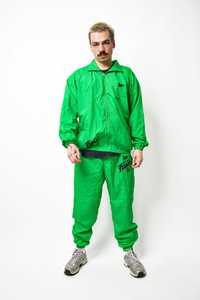 Chándal Retro de los años 80 para hombres y mujeres, conjunto de traje cortavientos de Hip Hop Vintage, conjuntos de rompevientos - Product Image 2