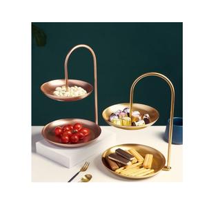 Vintage Ornate Metal Cake Stand for Wedding Dessert Display Reception Party Table Celebration Styling and Elegant Event Setup - Product Image 2