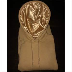 Sweat à capuche unisexe personnalisé avec cordon de serrage, imprimé patch, doublure en satin, broderie, sweat à capuche unisexe personnalisé avec doublure en satin - Product Image 2