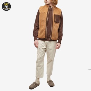 Gilet polaire à glissière complète pour hommes Gilet polaire polaire de haute qualité pas cher Gilet polaire Sherpa respirant pour hommes - Product Image 5
